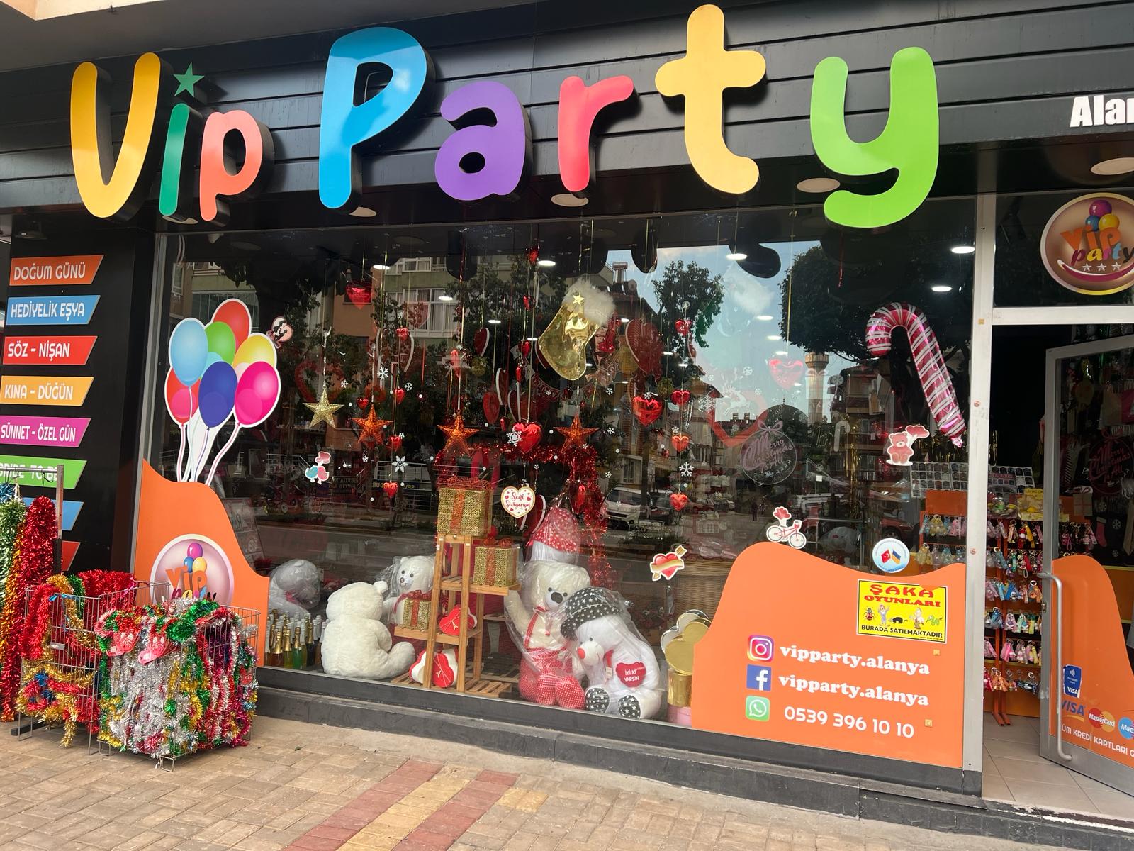 Детальніше про статтю VIP Party – магазин товарів для вечірок